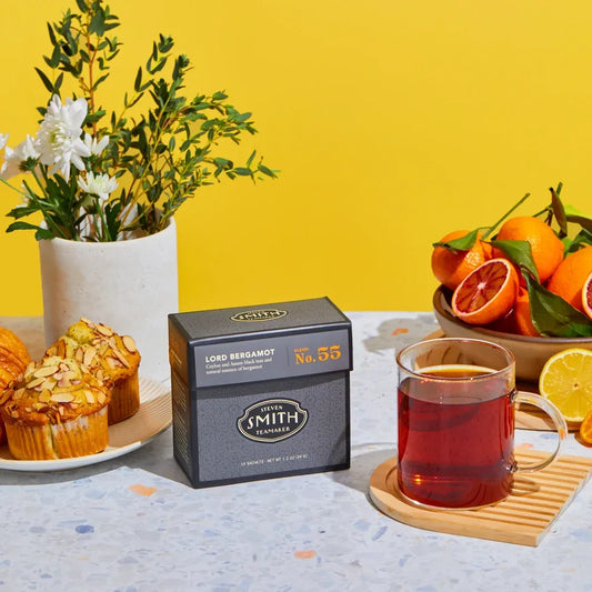 LORD BERGAMOT SMITH TEA NO.55 EARL GREY BLACK TEA - 15 SACHETS