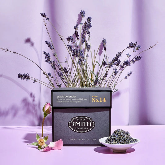 BLACK LAVENDER SMITH TEA NO.14 BLACK TEA - 15 SACHETS