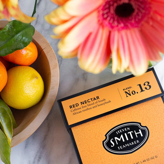 RED NECTAR SMITH TEA NO. 13 CAFFEINE-FREE ROOIBOS BLEND - 15 SACHETS