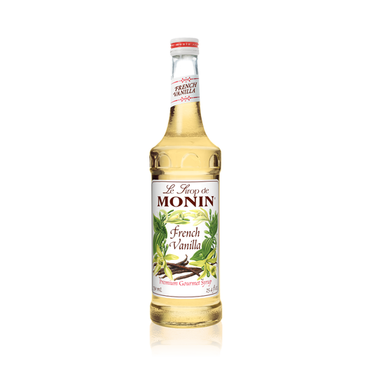 MONIN FRENCH VANILLA - 750 ML GLASS BOTTLE