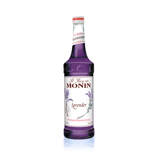 MONIN LAVENDER SYRUP - 750 ML GLASS BOTTLE