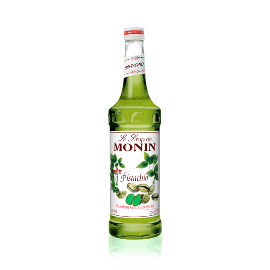 MONIN PISTACHIO SYRUP - 750 ML GLASS BOTTLE
