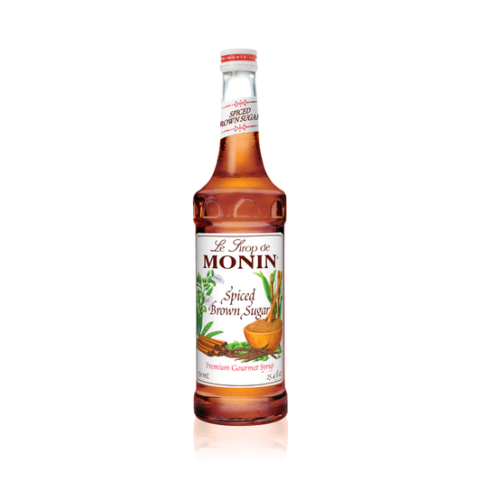 MONIN SPICED BROWN SUGAR SYRUP - 750 ML GLASS BOTTLE