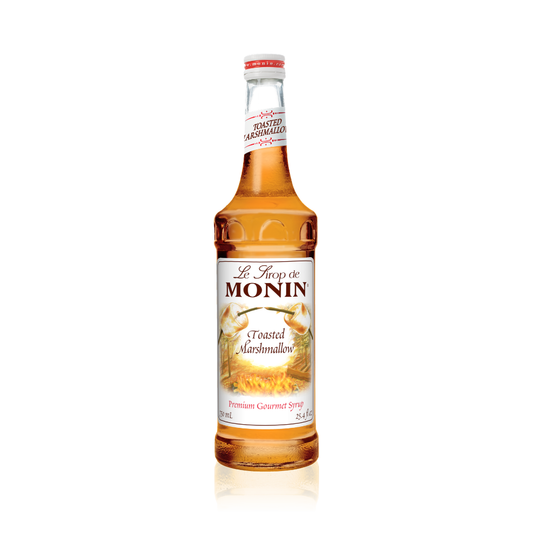MONIN TOASTED MARSHMALLOW SYRUP - 750 ML GLASS BOTTLE