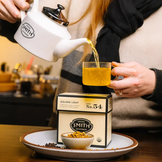 GOLDEN LIGHT SMITH TEA NO.54 CAFFEINE-FREE ORGANIC WELLNESS TEA - 15 SACHETS