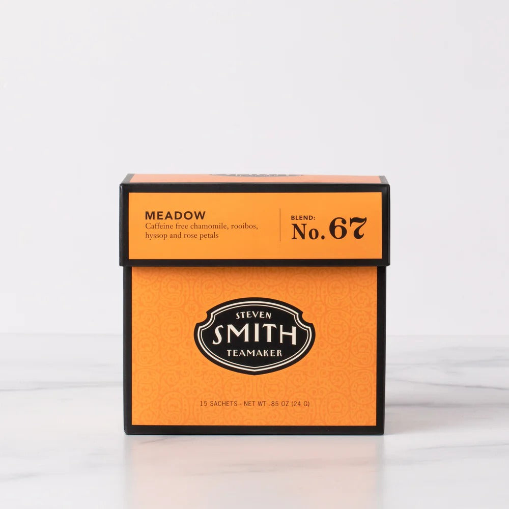 MEADOW SMITH TEA NO.67 CAFFEINE-FREE CHAMOMILE BLEND - 15 SACHETS