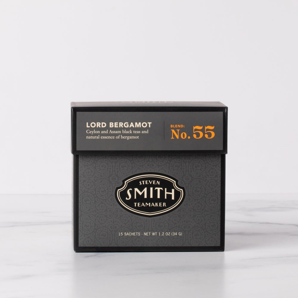 LORD BERGAMOT SMITH TEA NO.55 EARL GREY BLACK TEA - 15 SACHETS