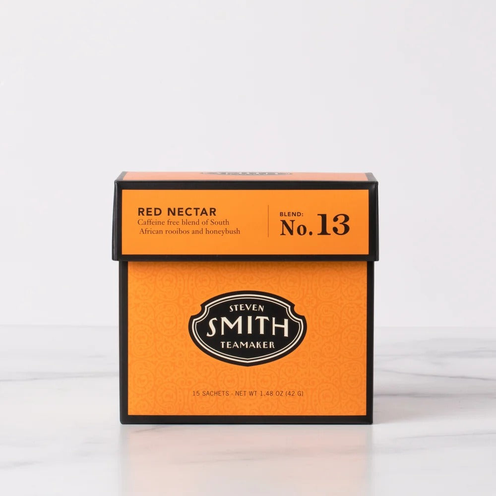 RED NECTAR SMITH TEA NO. 13 CAFFEINE-FREE ROOIBOS BLEND - 15 SACHETS