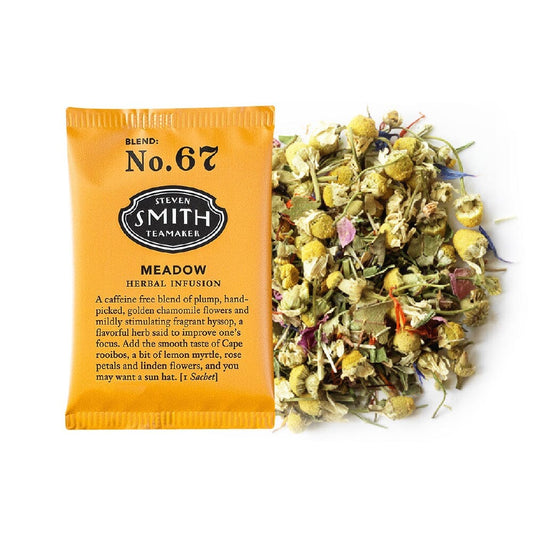 MEADOW SMITH TEA NO.67 CAFFEINE-FREE CHAMOMILE BLEND - 15 SACHETS